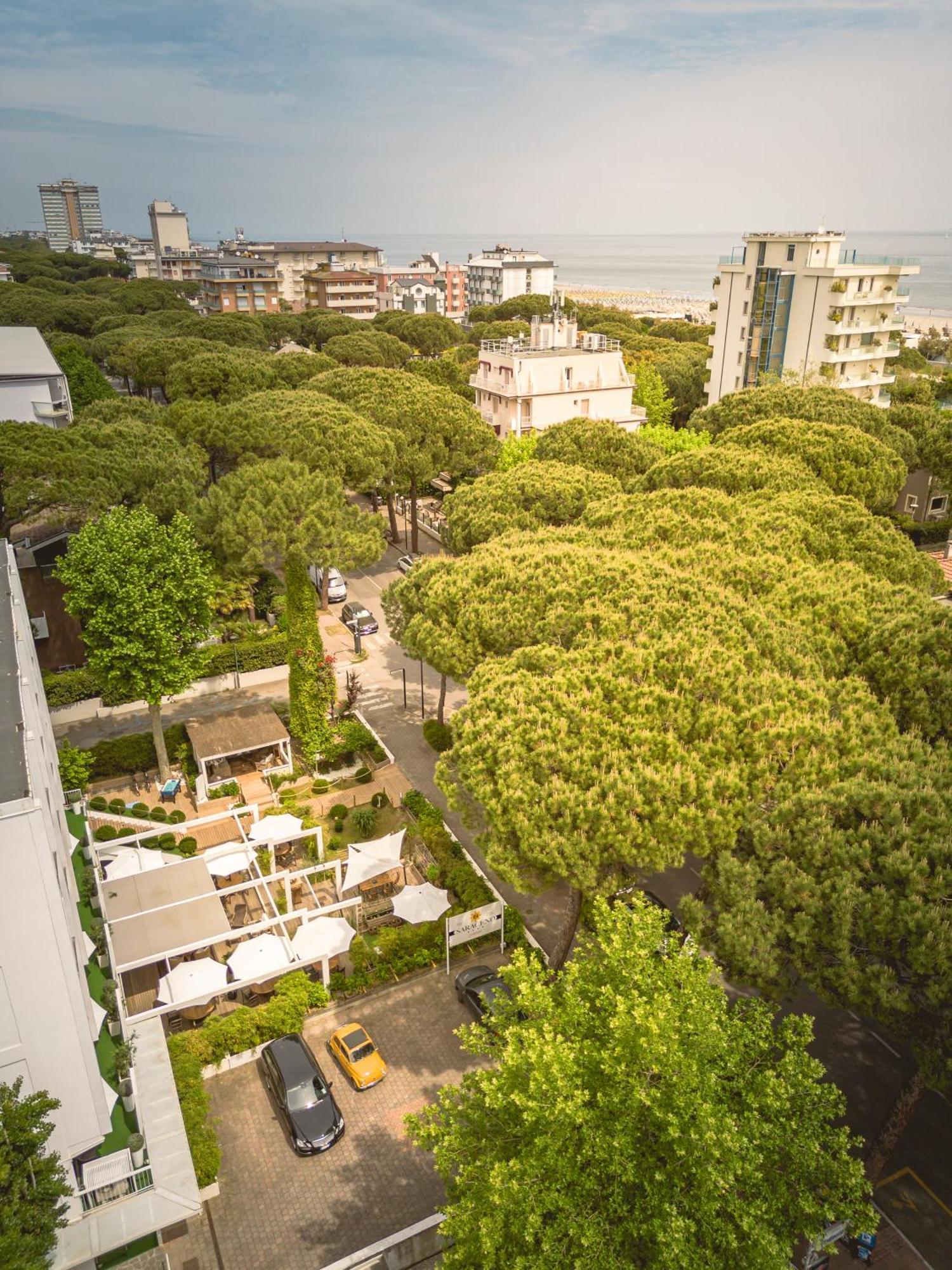 Hotel Saraceno Resort With Private Beach Milano Marittima Kültér fotó