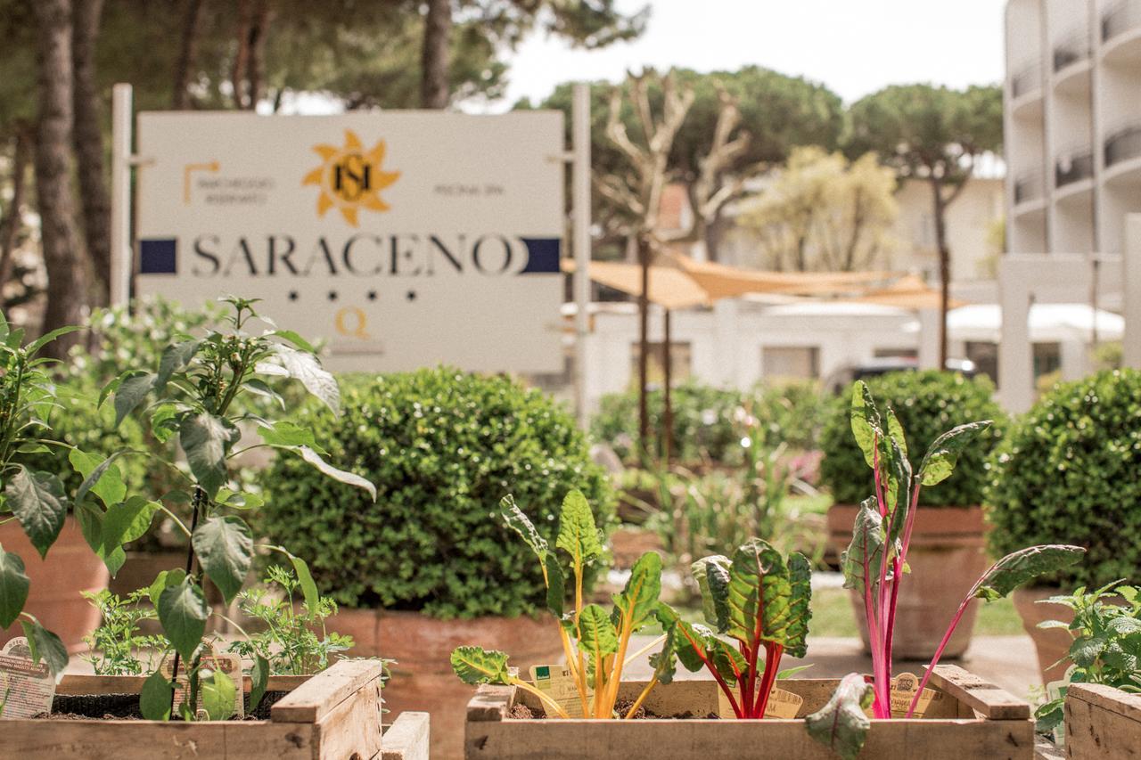 Hotel Saraceno Resort With Private Beach Milano Marittima Kültér fotó