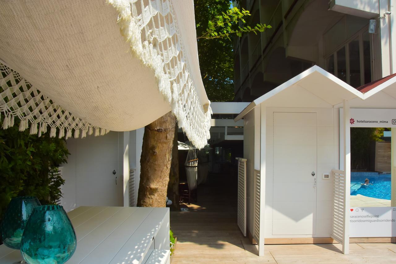 Hotel Saraceno Resort With Private Beach Milano Marittima Kültér fotó