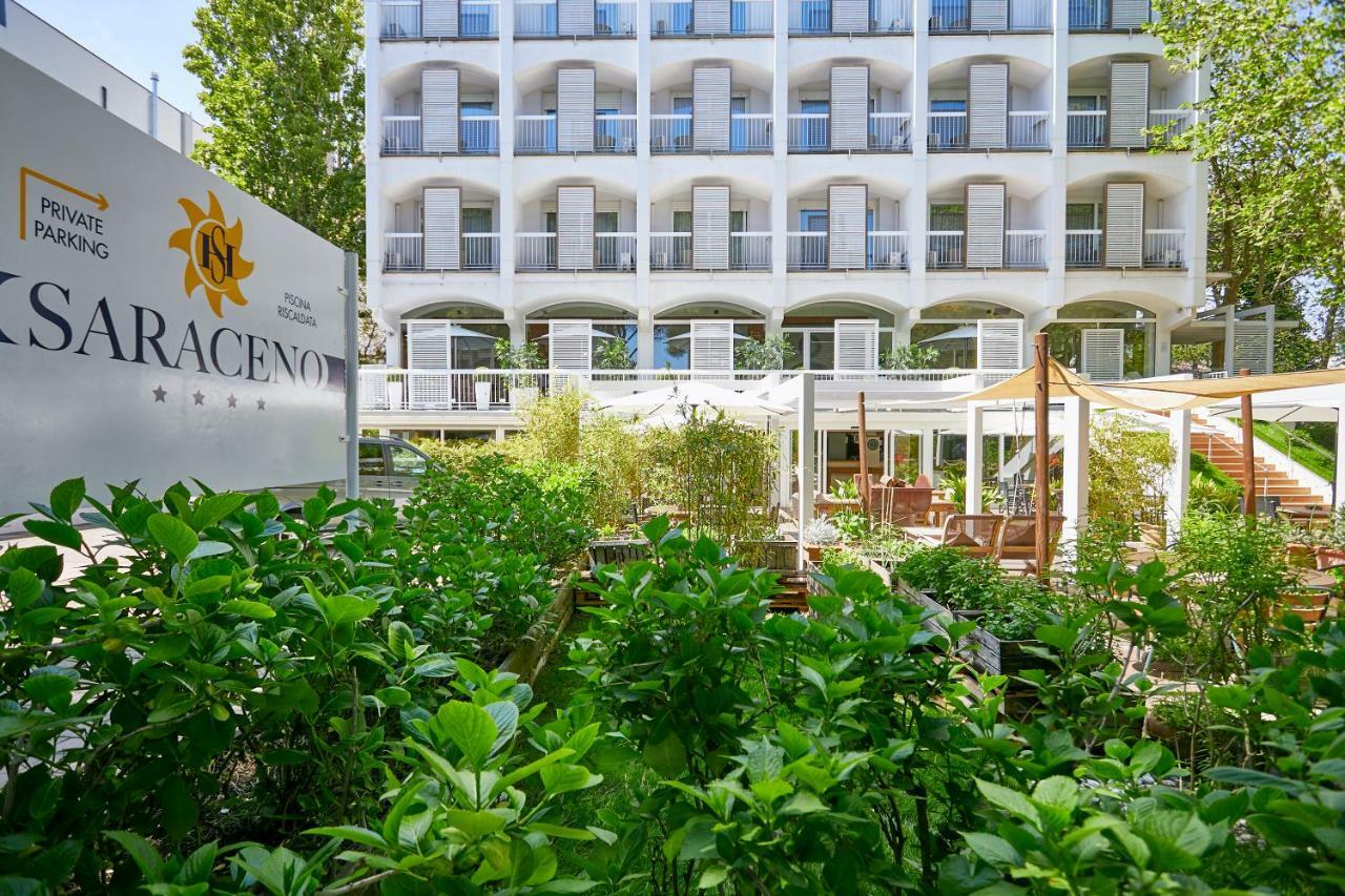 Hotel Saraceno Resort With Private Beach Milano Marittima Kültér fotó
