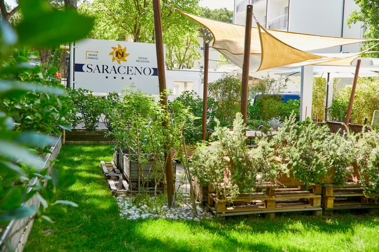 Hotel Saraceno Resort With Private Beach Milano Marittima Kültér fotó